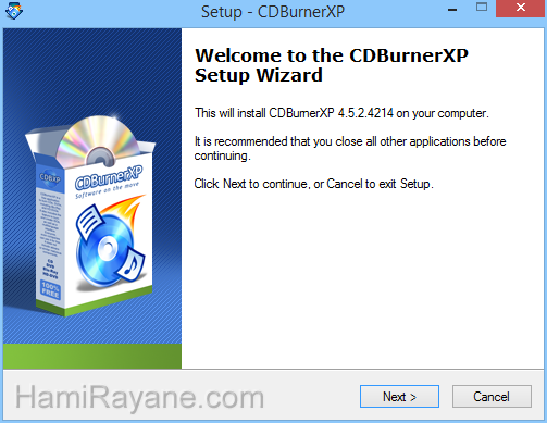 CDBurnerXP 4.5.8.6795 عکس 1