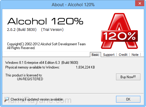 Alcohol 120% 2.0.3.7612 그림 14