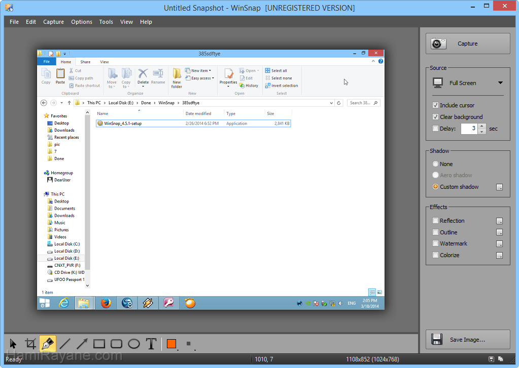 WinSnap 5.0.6 Picture 7