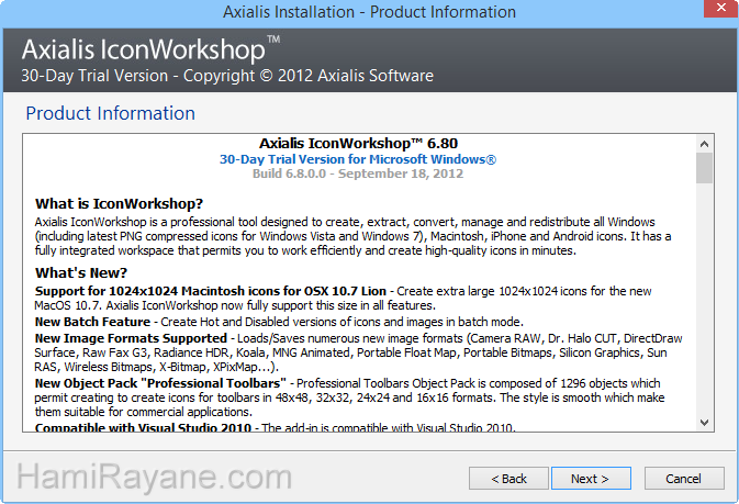 Axialis IconWorkshop 6.91 Immagine 2