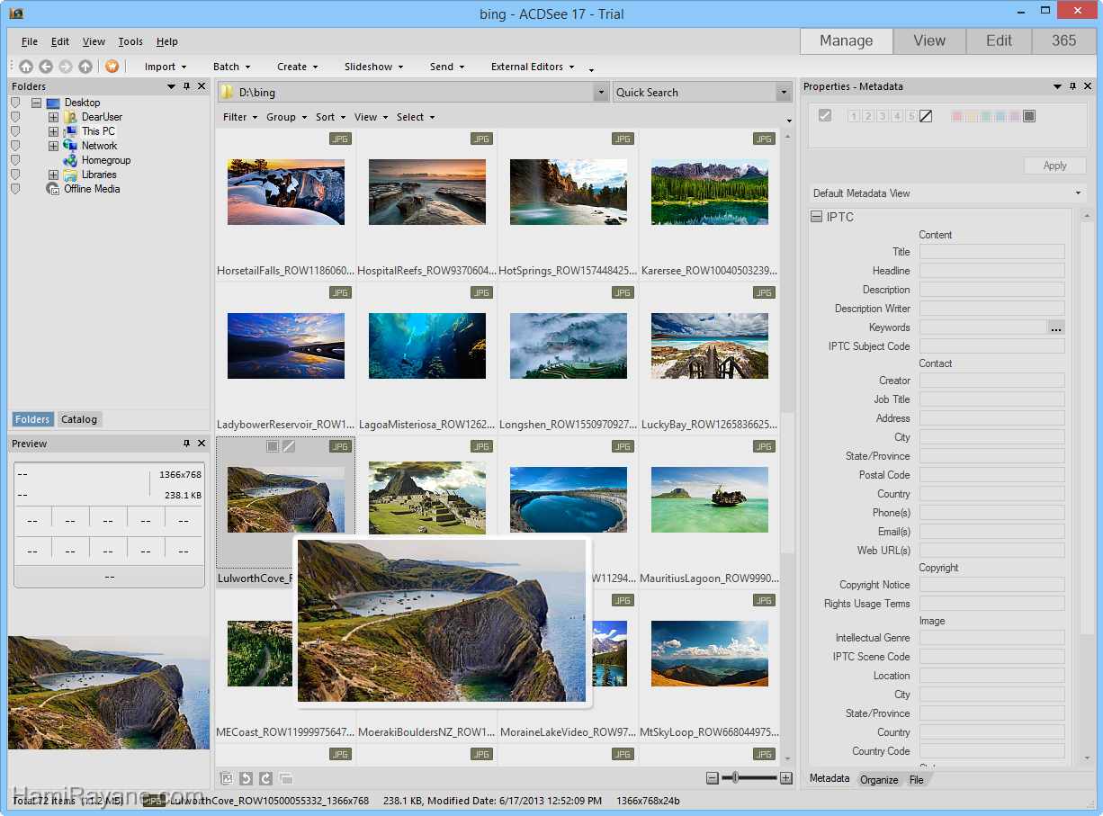 ACDSee Photo Studio Standard 2018 21.2.0.818 32bit Obraz 20