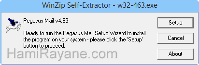 Pegasus Mail 4.73 絵 1