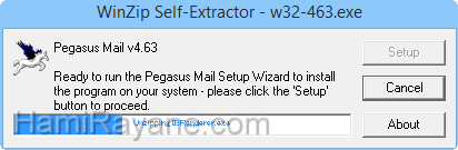 Pegasus Mail 4.73 Resim 2