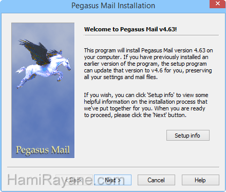 Pegasus Mail 4.73 صور 3