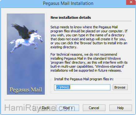 Pegasus Mail 4.73 Immagine 4