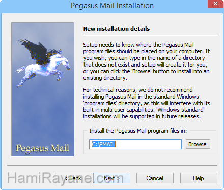 Pegasus Mail 4.73 그림 4