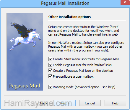 Pegasus Mail 4.73 Imagen 5