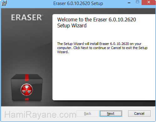 Eraser 6.2.0.2982 그림 1