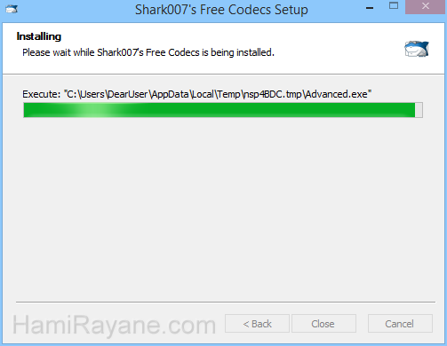 ADVANCED Codecs 8.7.5 Windows 7 Codecs Resim 3