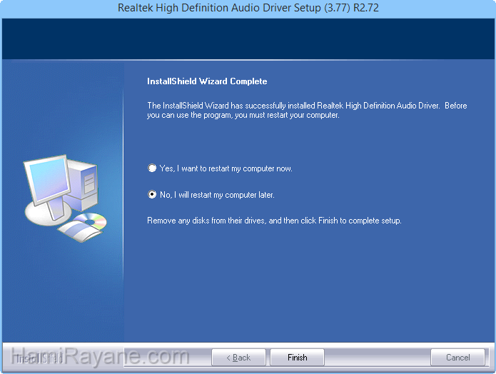 Realtek High Definition Audio 2.82 Win7 & Win8 & Win10 32bit عکس 4