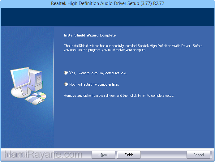 Realtek High Definition Audio 2.74 XP Resim 4