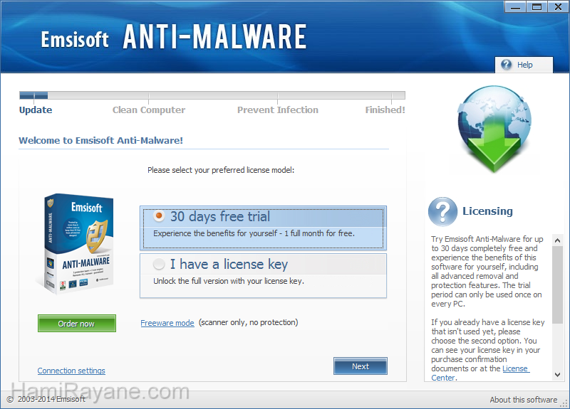 Emsisoft Anti-Malware 2018.4.0.8631 Bild 4