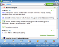 Download Babylon Dictionary 