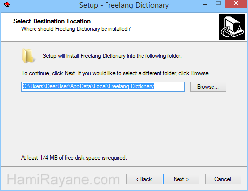 Freelang Persian-English dictionary v3.7.4 Image 6