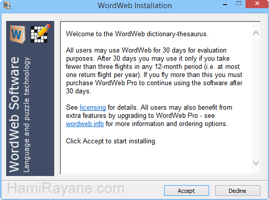 WordWeb 8.22 Immagine 1