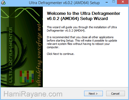 UltraDefrag 7.1.0 (32-bit) 그림 1