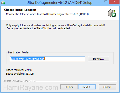 UltraDefrag 7.1.0 (32-bit) Obraz 3