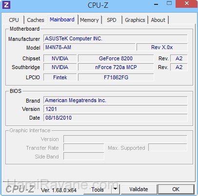 CPU-Z 1.83 Imagen 11