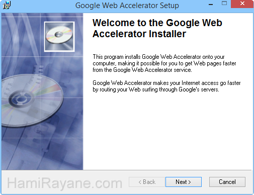 Google Web Accelerator 0.2.70 Obraz 1