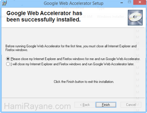 Google Web Accelerator 0.2.70 Immagine 4