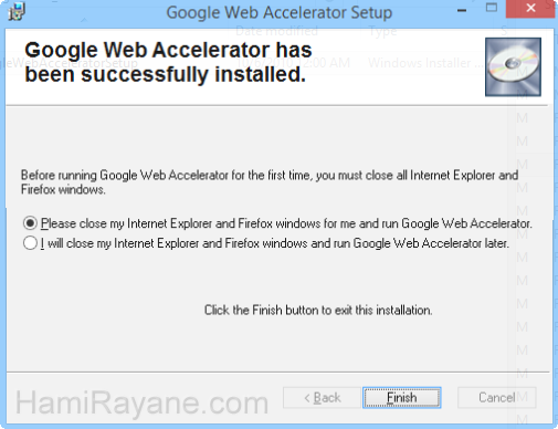 Google Web Accelerator 0.2.70