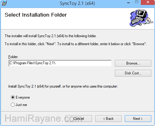 SyncToy 2.1 (64-bit) Imagen 3