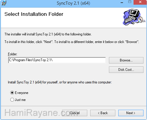 SyncToy 2.1 (32-bit) Imagen 3