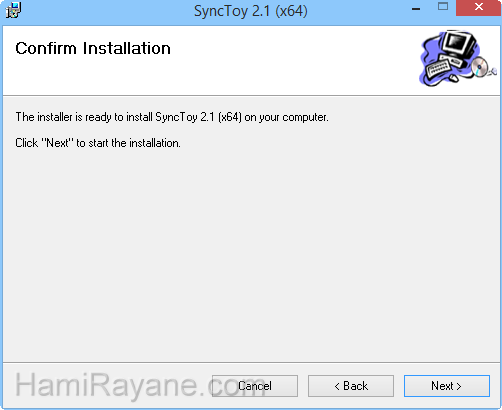 SyncToy 2.1 (64-bit) عکس 4