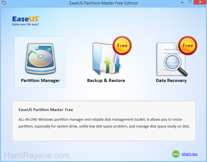 EASEUS Partition Master Home Edition 13.0 for PC Windows Resim 6