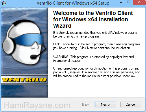 Ventrilo Client 3.0.7 (32-bit) Bild 1