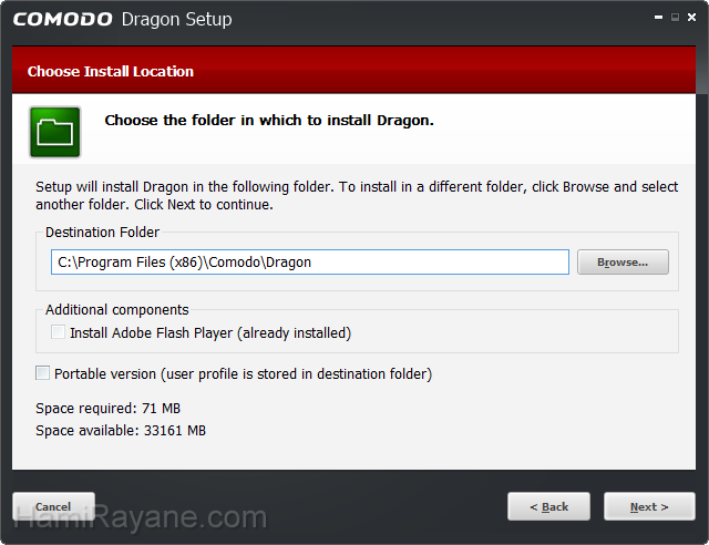 Comodo Dragon Internet Browser 72.0.3626.121 32-bit Bild 2