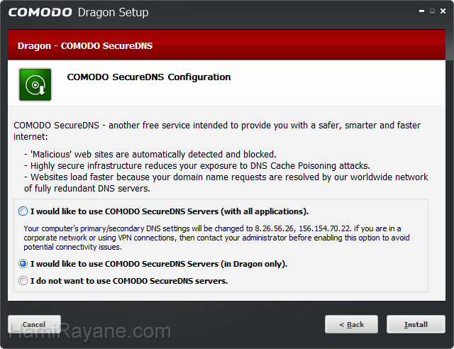 Comodo Dragon Internet Browser 72.0.3626.121 32-bit Image 4