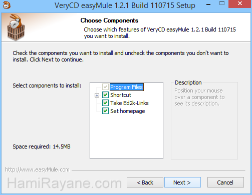 veryCD easyMule 1.2.1 Imagen 3