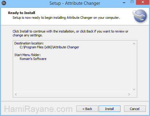 Attribute Changer 9.10d Bild 6