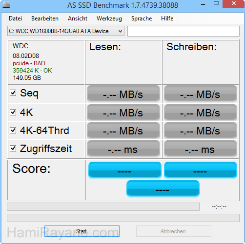 AS SSD benchmark 2.0.6694 Bild 2