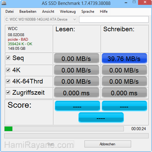 AS SSD benchmark 2.0.6694 絵 3