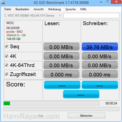 AS SSD benchmark 2.0.6694 Immagine 3