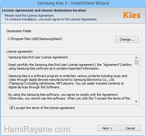 Kies 3.2 Imagen 2