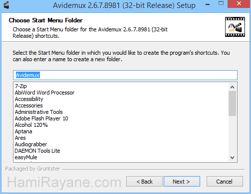 Avidemux 2.7.1 Imagen 5