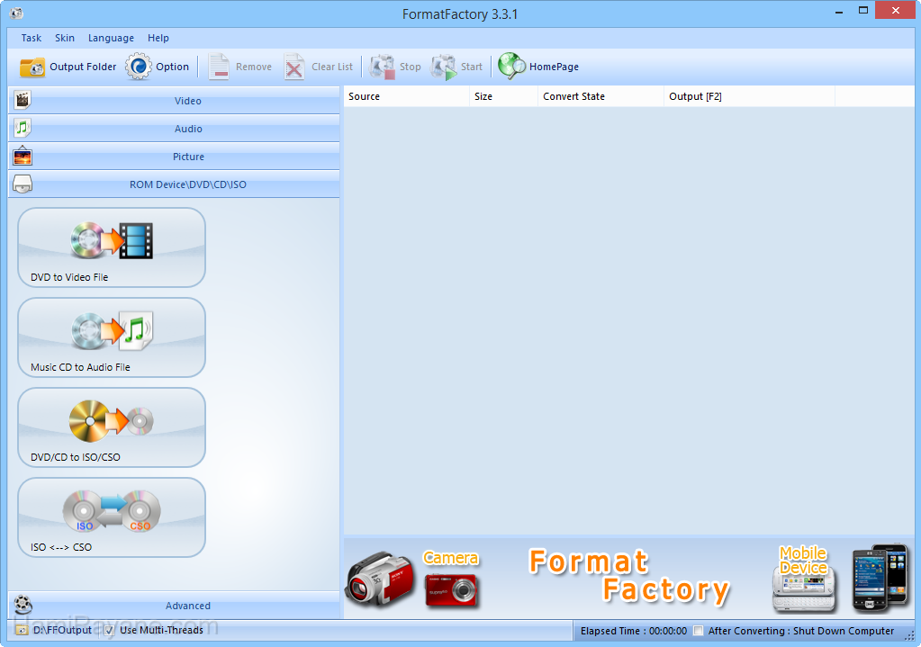 Format Factory 3.8.0 Image 6