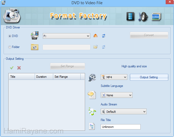Format Factory 3.8.0 Immagine 7