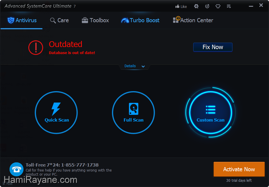 Advanced Systemcare Ultimate 12.1.0.120 Antivirus