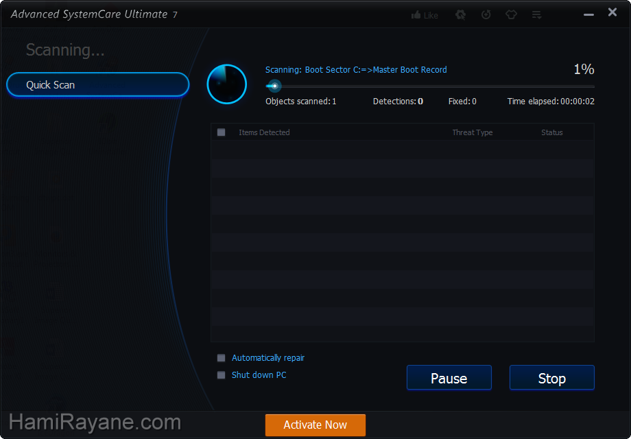 Advanced Systemcare Ultimate 12.1.0.120 Antivirus