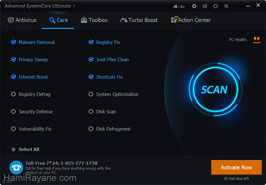 Advanced Systemcare Ultimate 12.1.0.120 Antivirus Picture 15