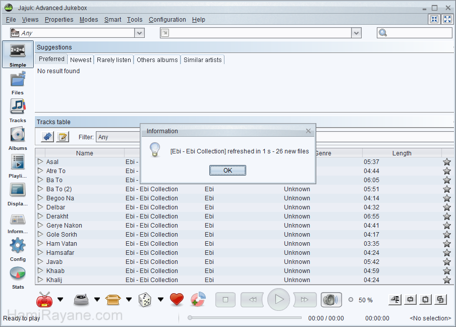 Jajuk: Advanced Jukebox 1.9.6 Immagine 7