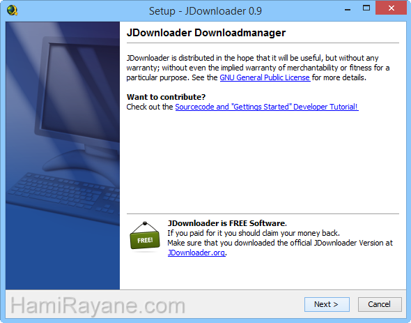 JDownloader 0.9 Image 3