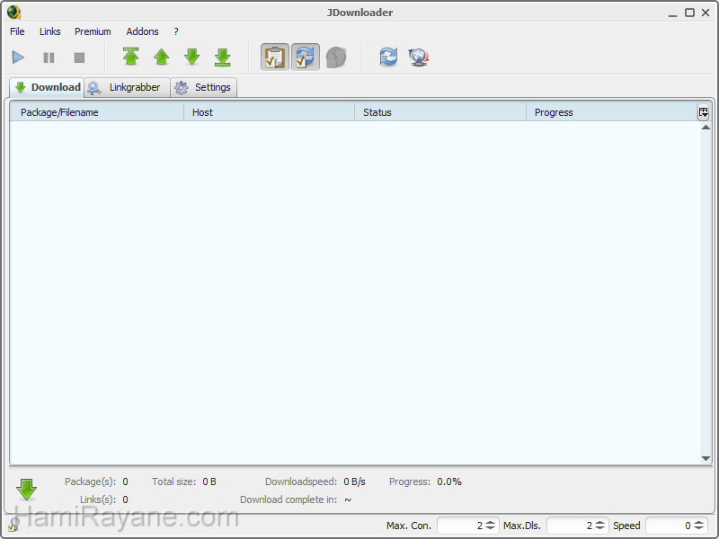 JDownloader 0.9 Immagine 9