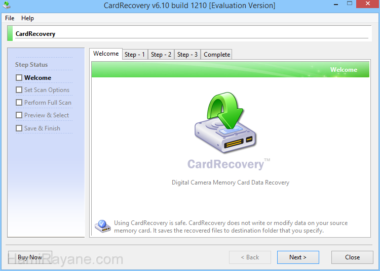 CardRecovery 6.10 Build 1210 Immagine 6