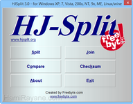 ダウンロード HJSplit 