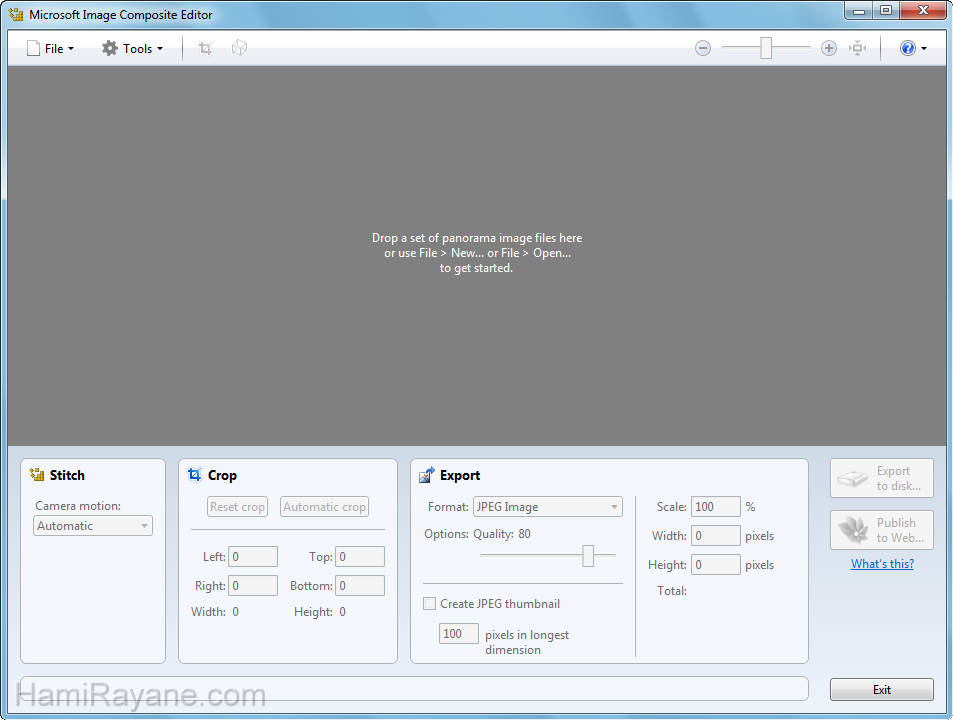 Microsoft Image Composite Editor 1.4.4 عکس 9